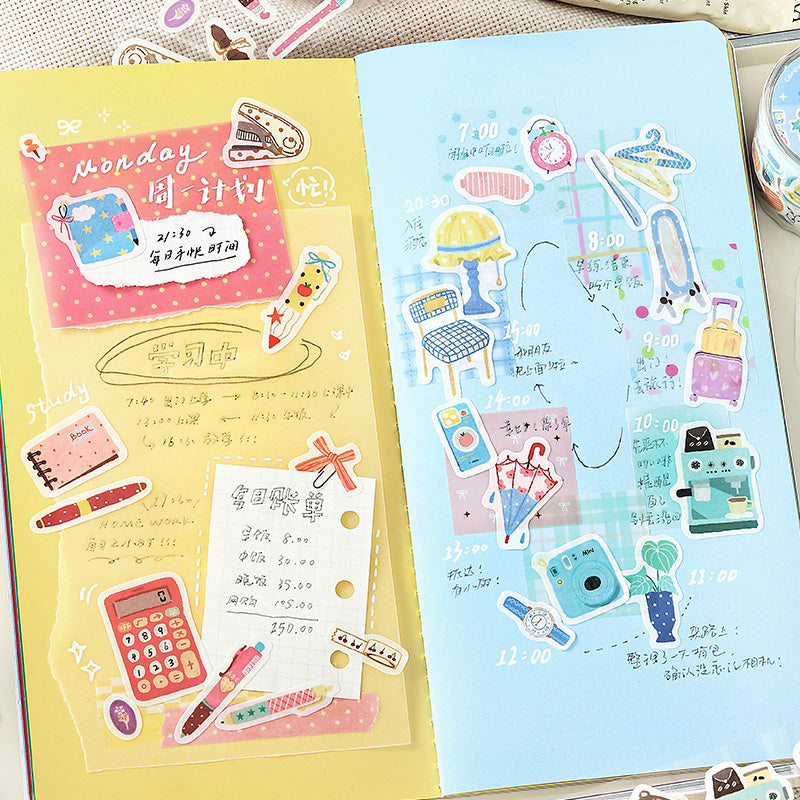 Many Small Items Series Die Cutting Washi Tape
