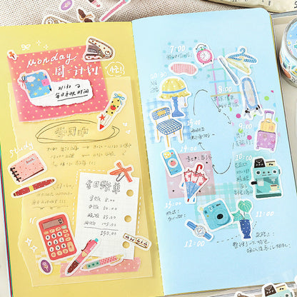 Many Small Items Series Die Cutting Washi Tape