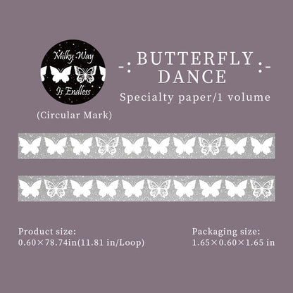 Milky Way Series Flash Silver Special Paper Tape