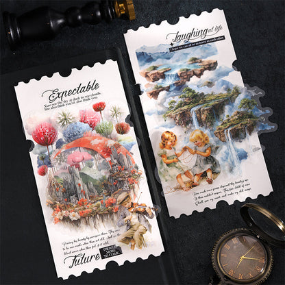 Illusory Dream Series Sticker featuring dream designs for journaling, scrapbooking and collage