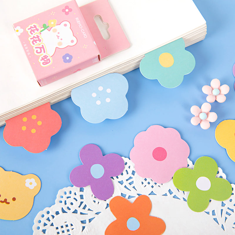All kinds of flowers Sticker