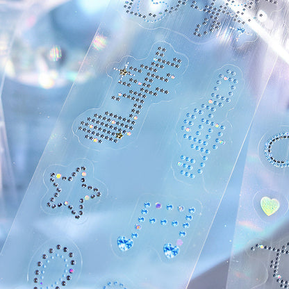 Diamond Declaration Series Laser Light Die Cutting PET Tape