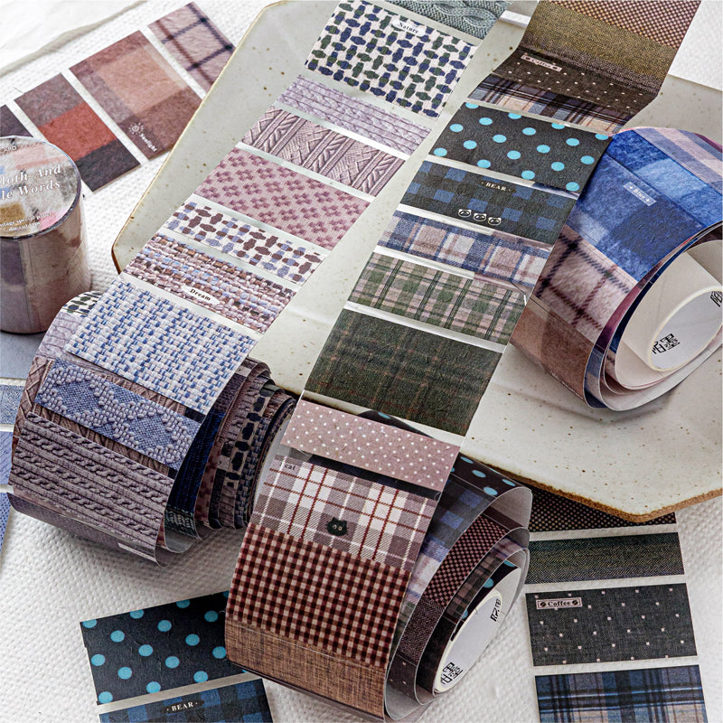 Paper Sketch Series Die Cutting Special Paper Tape for journaling, scrapbooking and collage