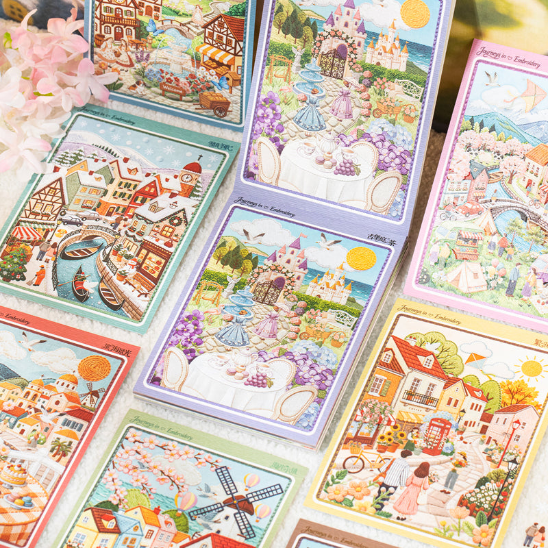 Local Attractions 3D Sticker Book featuring book designs for journaling, scrapbooking and collage