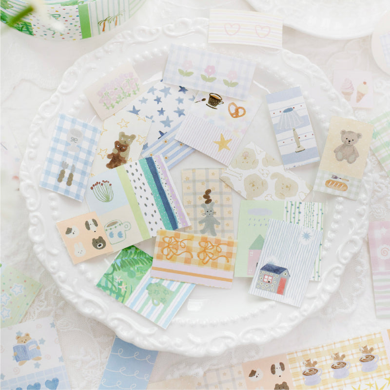 Dream Seasons Series White Kraft Paper Tape