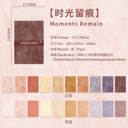 Pick Sweet Rose Material Paper