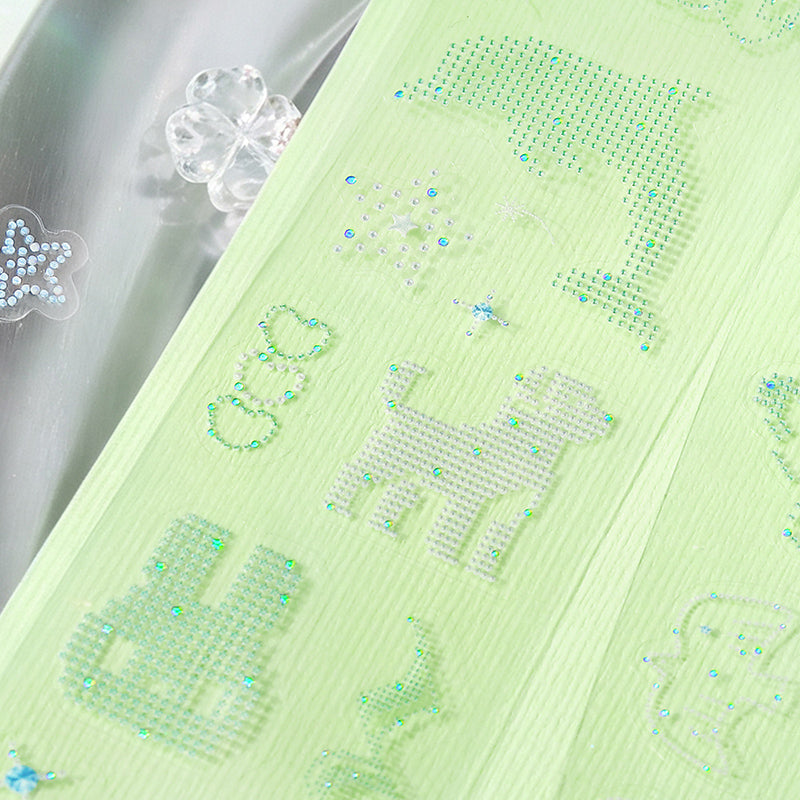 Diamond Declaration Series Laser Light Die Cutting PET Tape