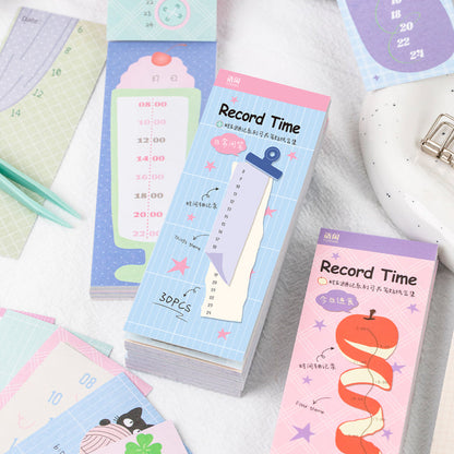 Daily Notes Series Sticker Book featuring book designs for journaling, scrapbooking and collage