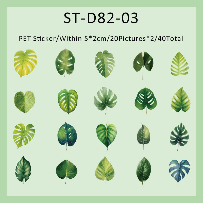 Branch leaf Sticker