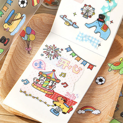 Happy Wanderer Chronicles Series Die Cutting Fog PET Tape