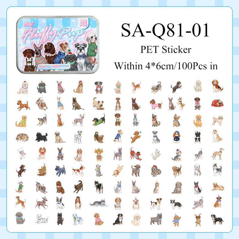 Cat Planet Wanderings Series Sticker