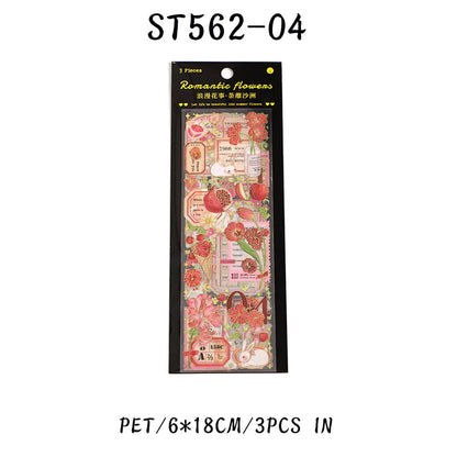 Romantic flower Sticker