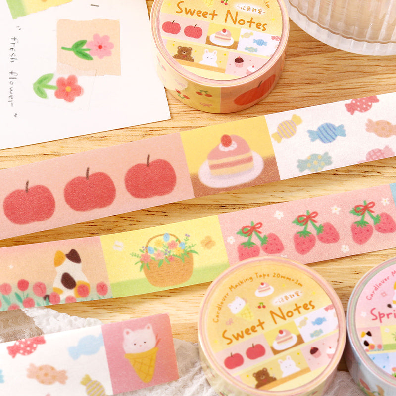 Yoyo's Diary Series Washi Tape for journaling, scrapbooking and collage