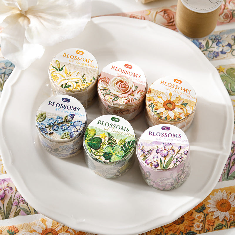 Blooming At Fingertips Washi Tape