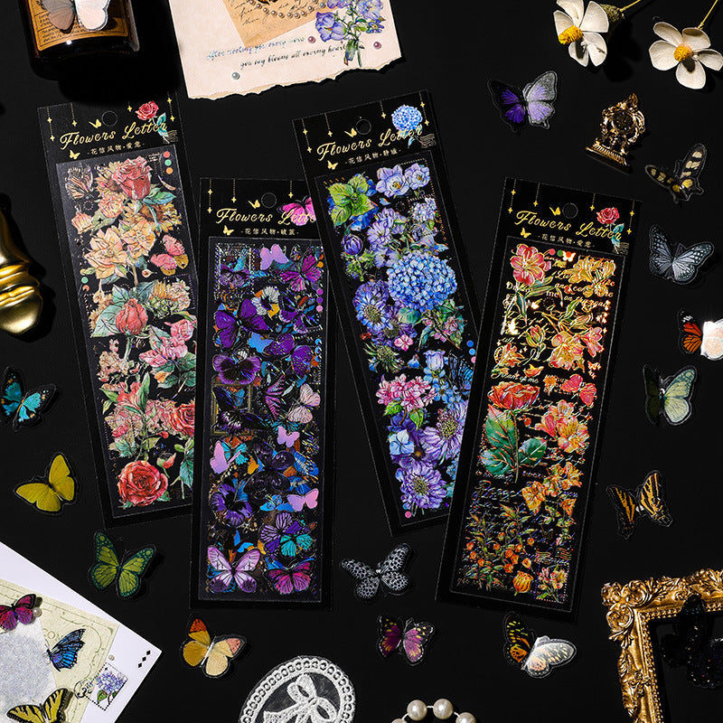 Flower style Sticker