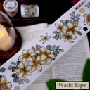 Shan Hai Flower Die-Cutting Washi Tape - Sample 100cm