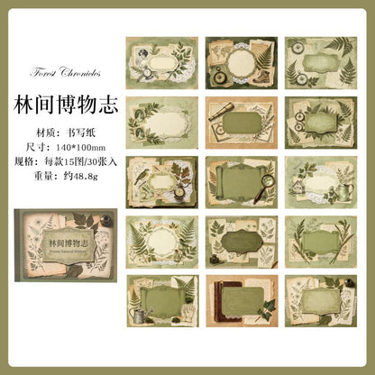 Vintage Chronicles Material Paper