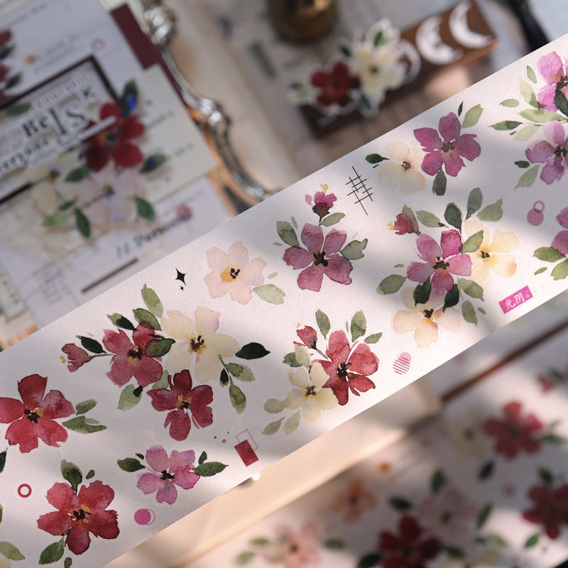 Monet Garden Die-Cutting Washi Tape - Sample 150cm
