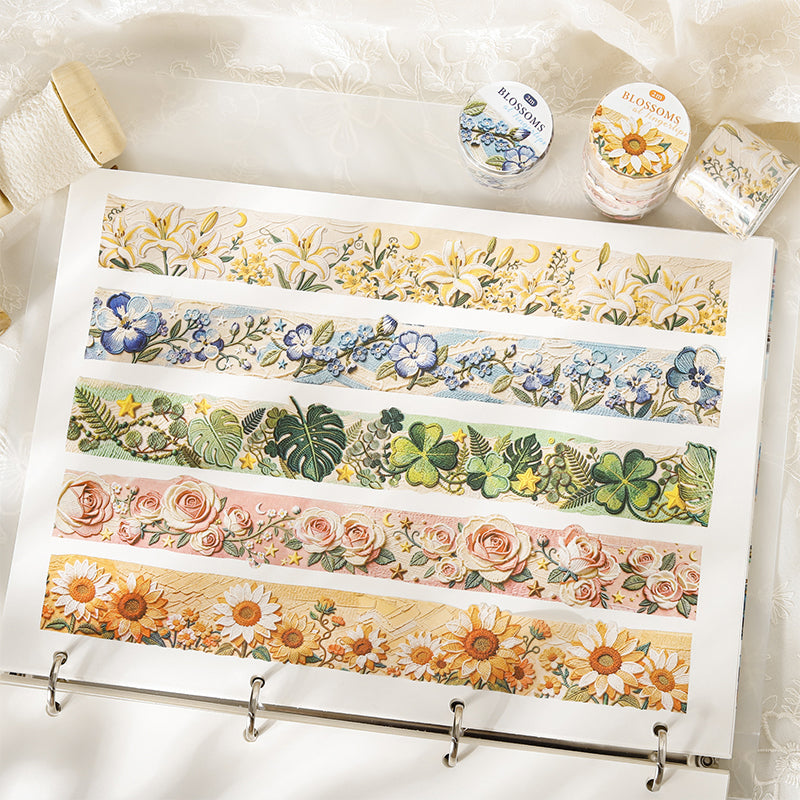 Blooming At Fingertips Washi Tape