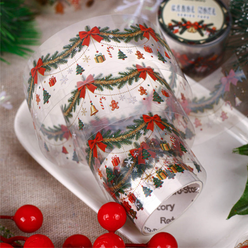 Christmas Celebration Series Die Cutting PET Tape