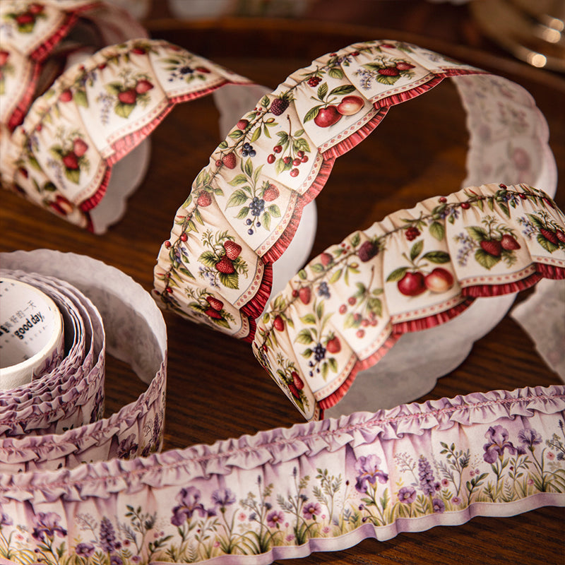 Forest Jsle Curtains Series Washi Tape featuring forest designs for journaling, scrapbooking and collage