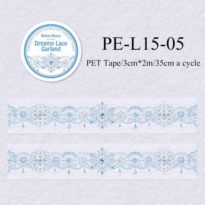 Dream Lace Flower Series PET Tape