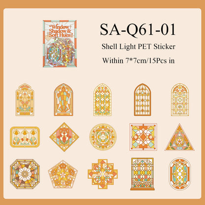 Window Shadow Palette Series Sticker