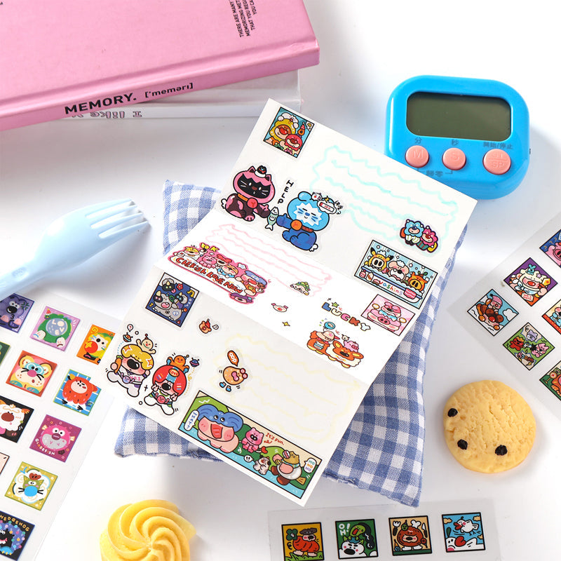 Fantasy World Series Sticker featuring fantasy designs for journaling, scrapbooking and collage