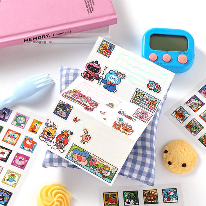 Fantasy World Series Sticker featuring fantasy designs for journaling, scrapbooking and collage