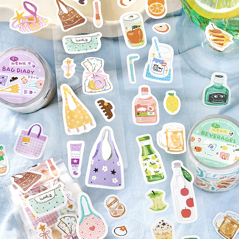 Many Small Items Series Die Cutting Washi Tape