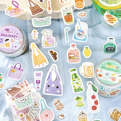 Many Small Items Series Die Cutting Washi Tape