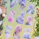 Whole Roll 6.5cm*5m Four Seasons Flower Stairs PET Tape