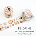 Healing Checklist Series Die Cutting Self-adhesive Tape