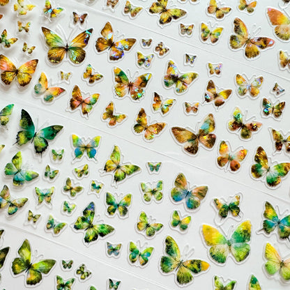 6cm*100cm Star Butterfly Serenade Die Cutting Shell Light PET Tape