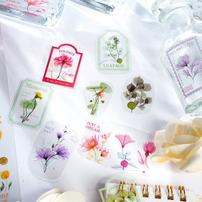 Mountain floral Sticker
