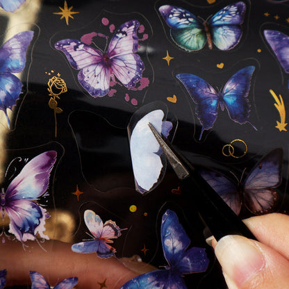 Flower Butterfly Language Sticker