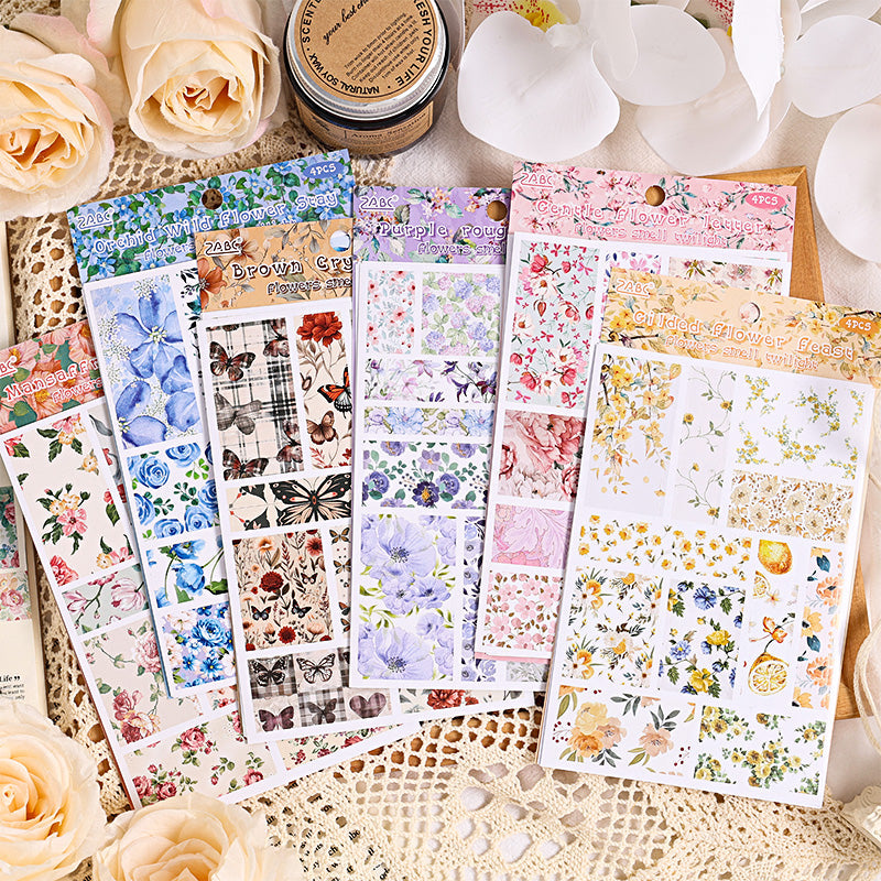 The flowers smell like dusk Sticker