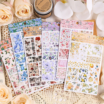 The flowers smell like dusk Sticker