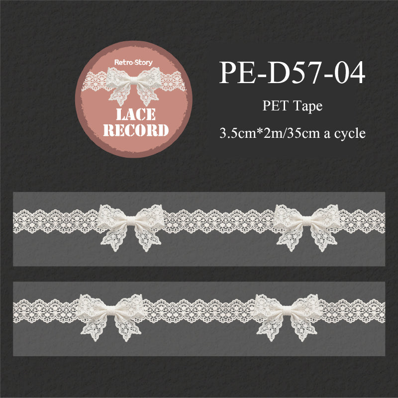 Lace Record Series PET Tape