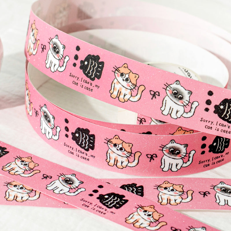 Penny Amusement Park Series Flash Sand Synthetic Paper Tape for journaling, scrapbooking and collage