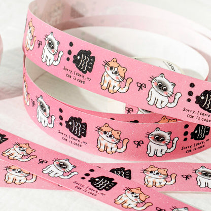 Penny Amusement Park Series Flash Sand Synthetic Paper Tape for journaling, scrapbooking and collage