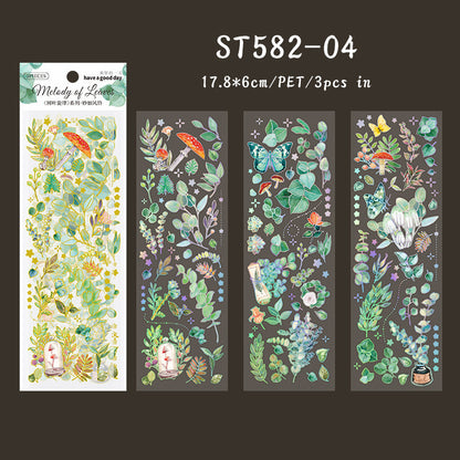 Leaf Melody Sticker