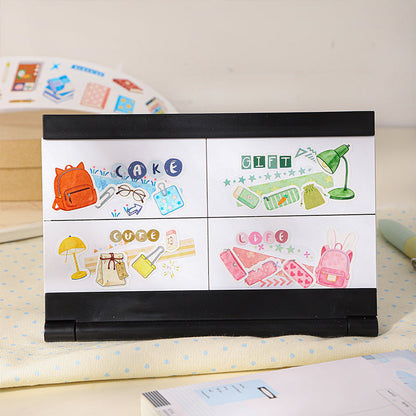 Stationery General Store Series Die Cutting Self-adhesive Tape for journaling, scrapbooking and collage