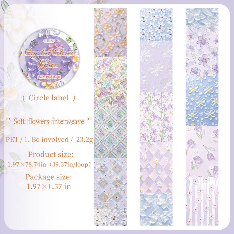Crystal Clear Series Fog PET Tape