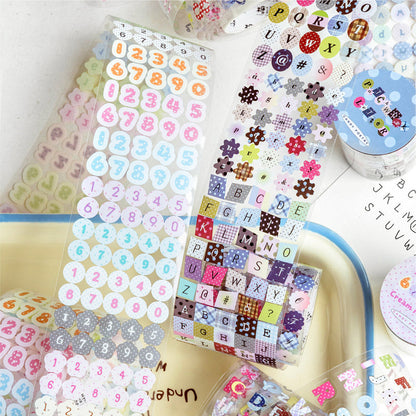 Bulk Character Series Die Cutting PET Tape for journaling, scrapbooking and collage
