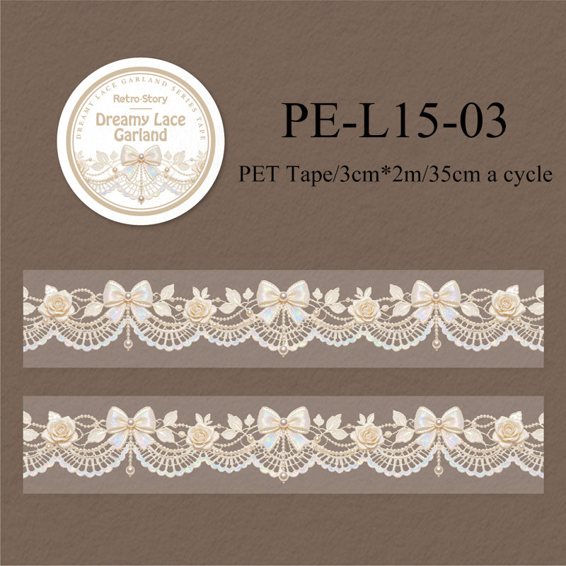 Dream Lace Flower Series PET Tape
