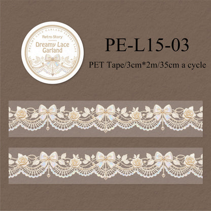 Dream Lace Flower Series PET Tape