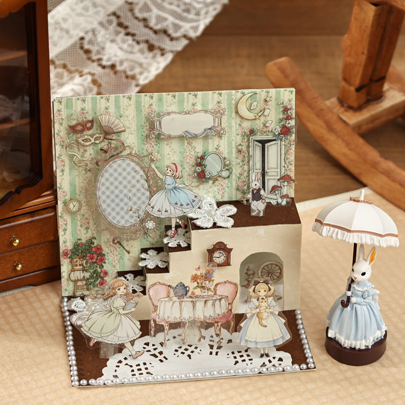 Fairy Tale Little World Series Sticker Book featuring fairy, tale, and book designs for journaling, scrapbooking and collage
