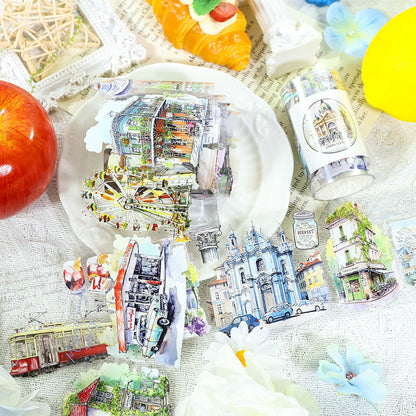 Travel notes PET Tape for journaling, scrapbooking and collage