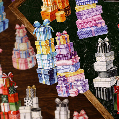 Stacking Graceful Joy Series Sticker for journaling, scrapbooking and collage